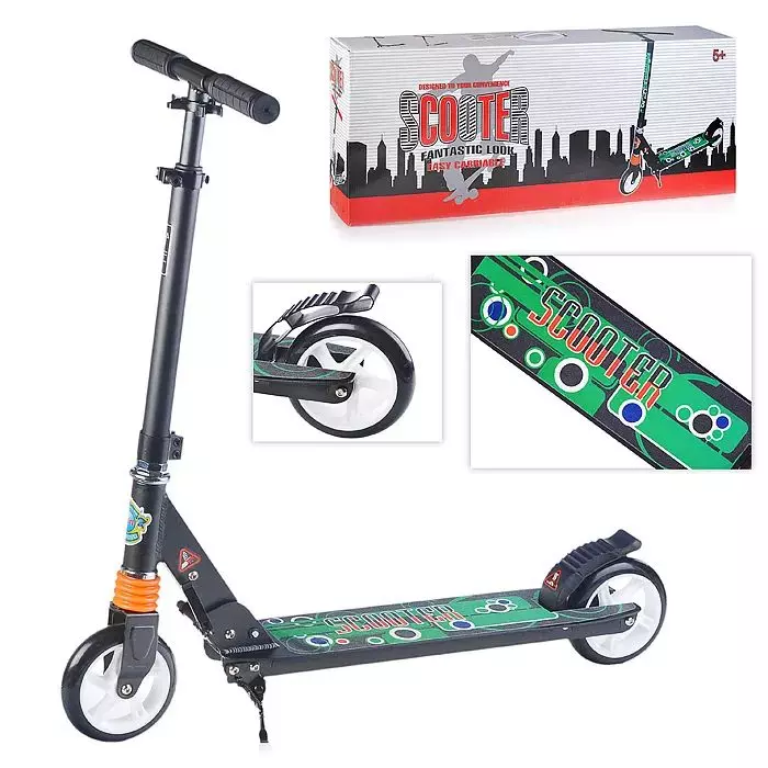 Самокат Rocket U038189Y01 черный