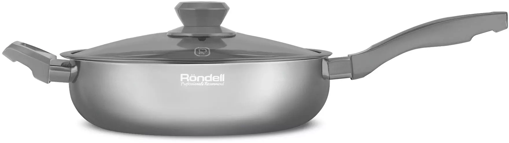 Сотейник 26х6,3 см, нержавеющая сталь, &quot;Lumiere&quot; Rondell, RDA-596