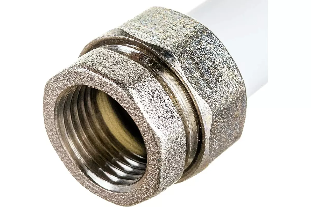 Муфта полипропиленовая трубная разъемная ВР 20х1/2", RTP 14281