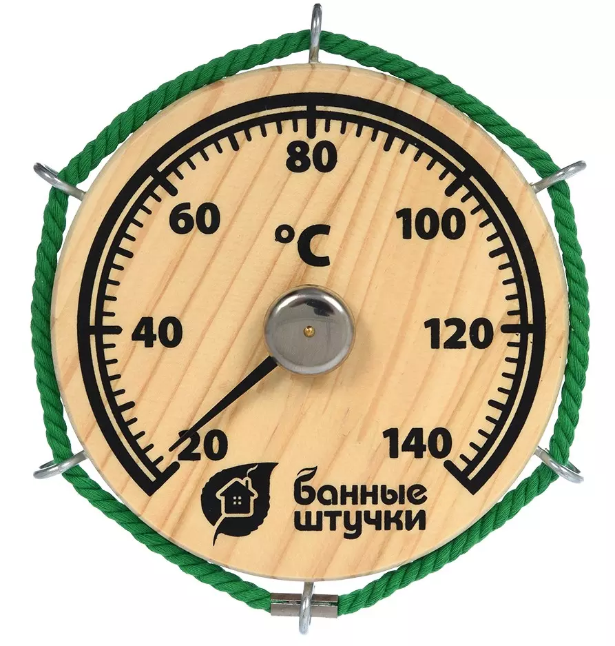 Термометр Штурвал 14х14х2 см Банные штучки