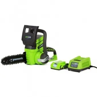 Аккумуляторная цепная пила GreenWorks G24CS25K4 2007707UB