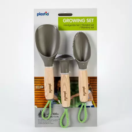 Набор садовых инструментов Garden tools set 36,5*19,5*10 см антрацит