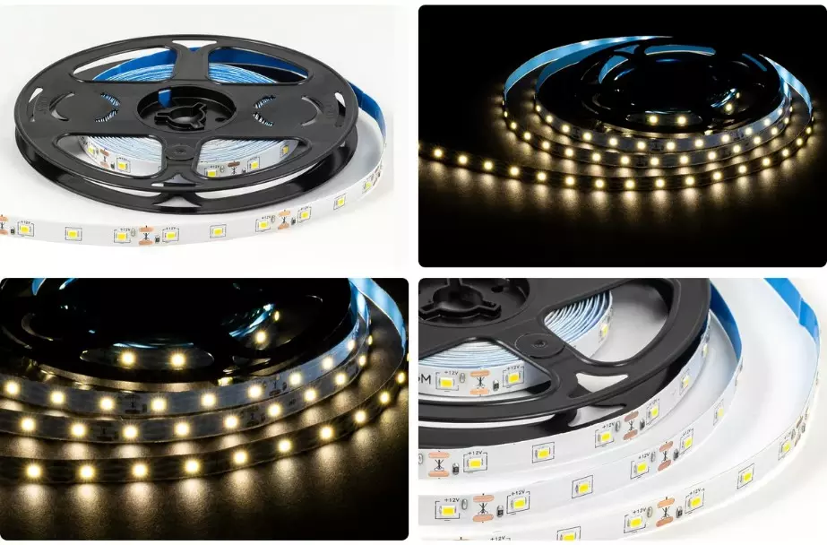 Светодиодная лента 12В 4,8Вт/м 420Лм/м 4000К 5м 8мм CRI&gt;80 SMD2835 60шт/м IP20 OGM LSE-247