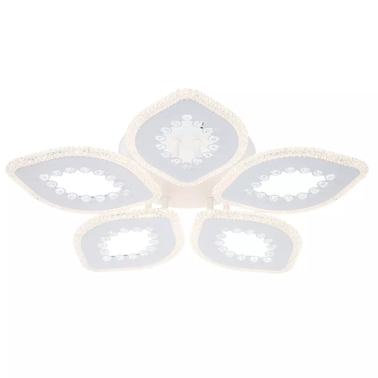 Люстра светодиодная 90Вт 3300К-6500К пульт белый Escada 10271/5LED