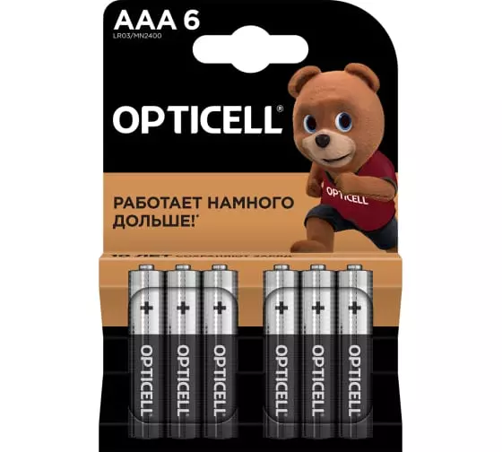 Батарейки Opticell Basic AAA 6шт