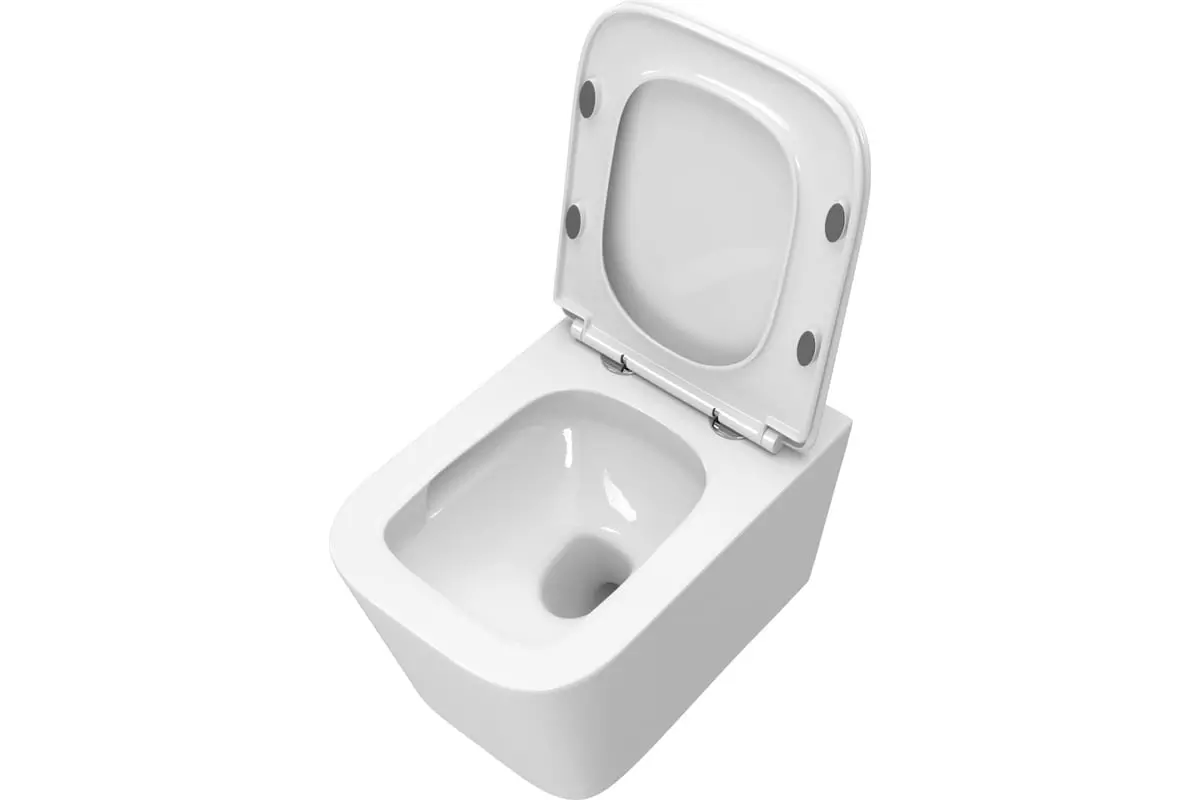 Подвесной унитаз BelBagno DUE-TOR BB5171CH-TOR/SC смыв TORNADO, микролифт