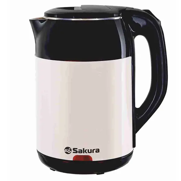 Чайник Sakura SA-2168BW (1.8) черный/белый