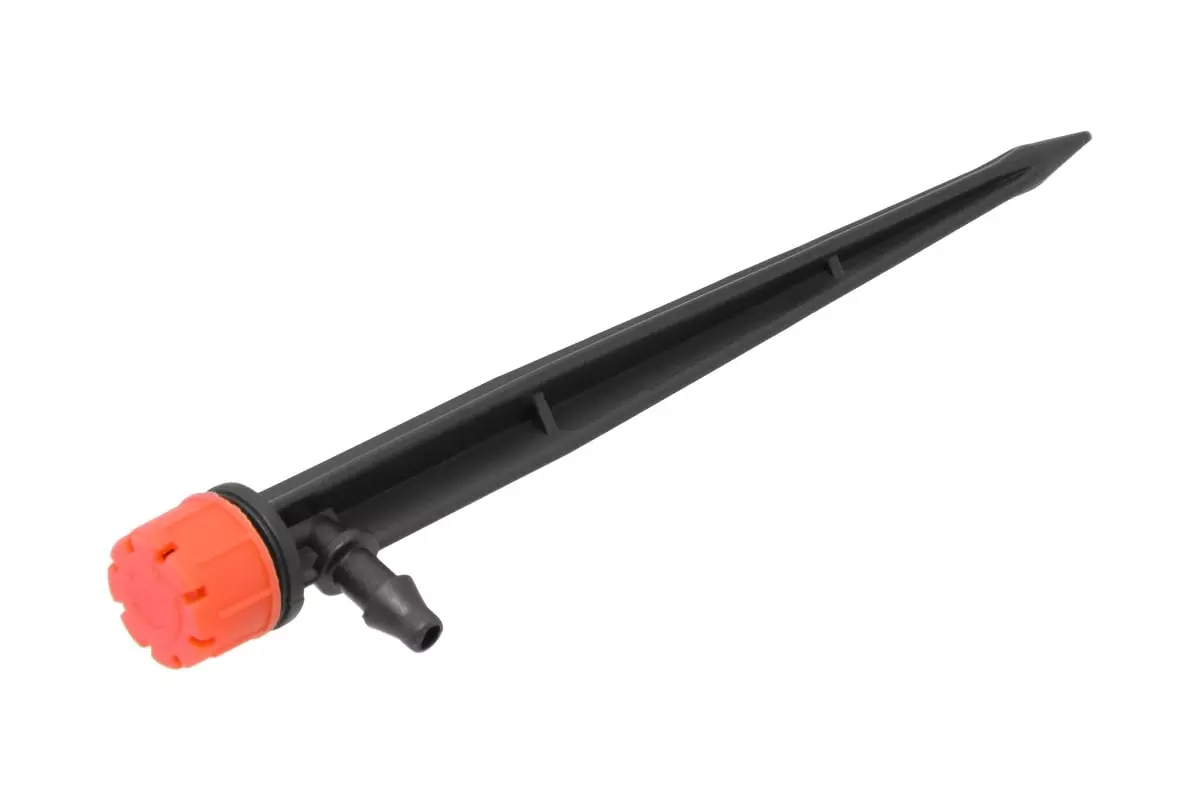 Микроразбрызгиватель-колышек регулируемый MasterProf ДС.070743.10 до 70л/ч, высота 13 см 10шт