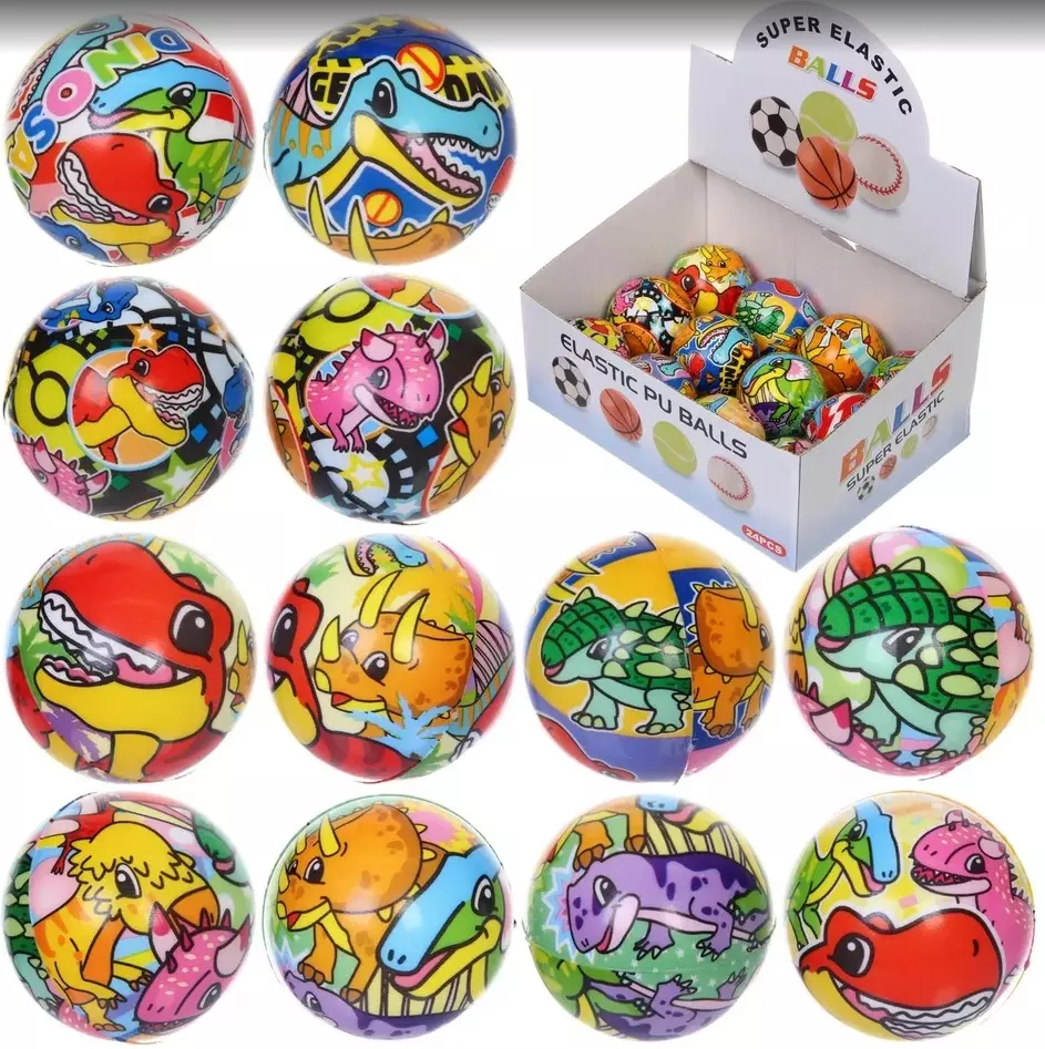 Мяч детский 6,3 см Юрский период Yako Toys 550-0340