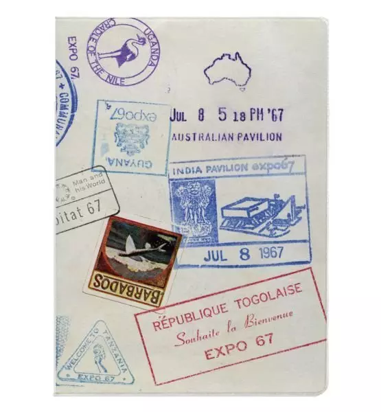 Обложка для паспорта MIUSLI STAMPS