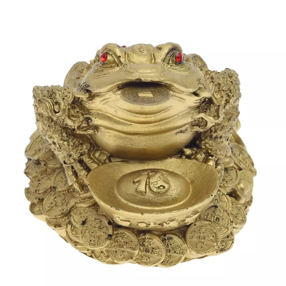 Фигурка декоративная &quot;Лягушка денежная&quot;, L10,5 W9 H7,5 см