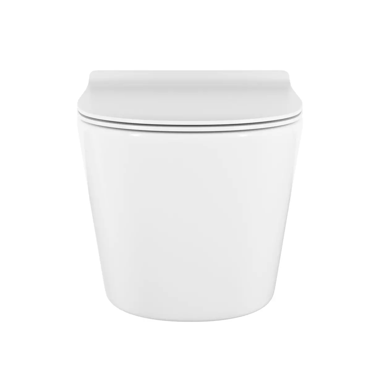 Подвесной унитаз VitrA M50 8302B003-6404 смыв Торнадо (VortexFlush), безободковый с сиденьем микролифт дюропласт белый санитарный фарфор