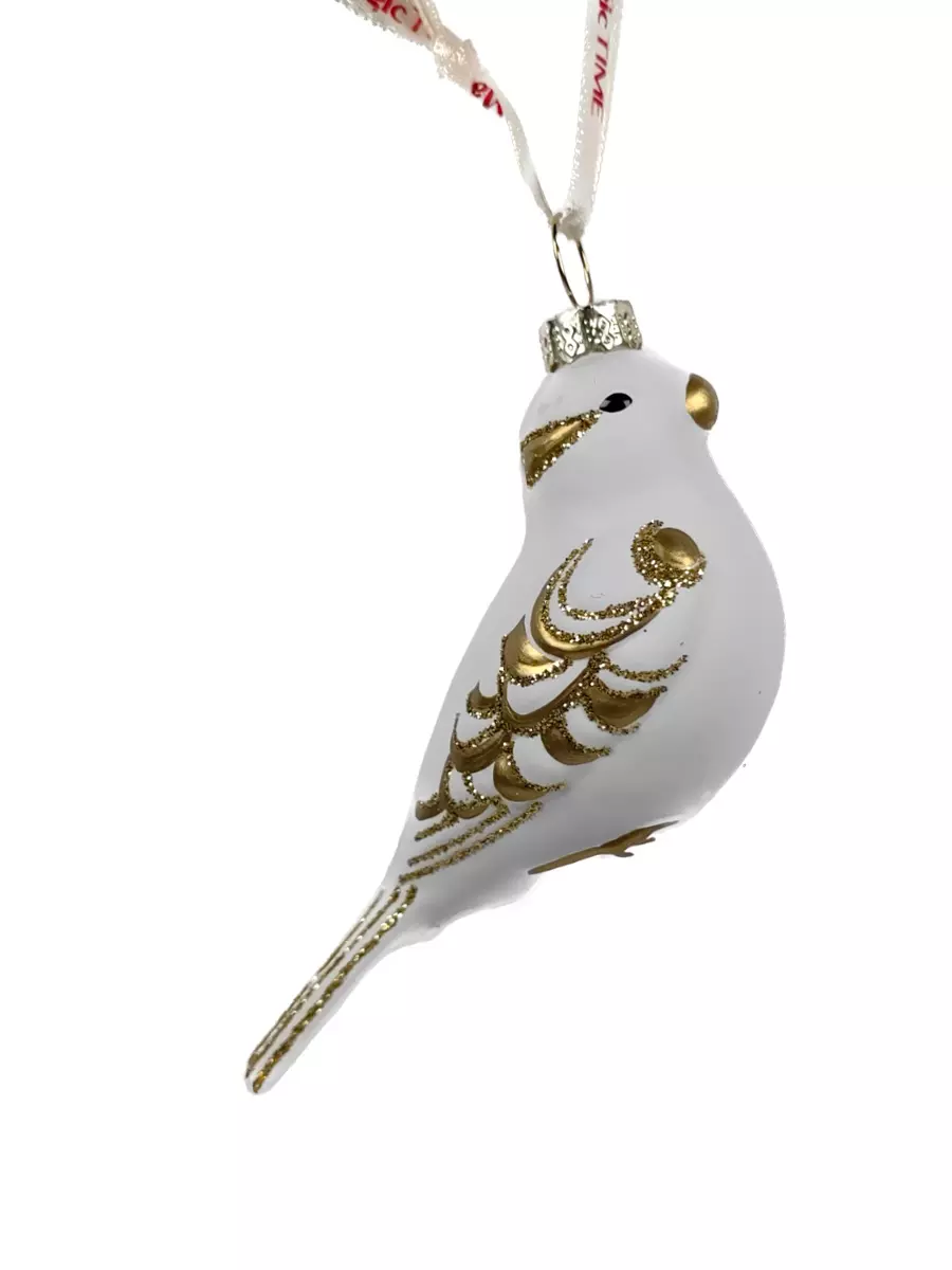 Новогоднее подвесное украшение из стекла / 4x8x7,5см 93367