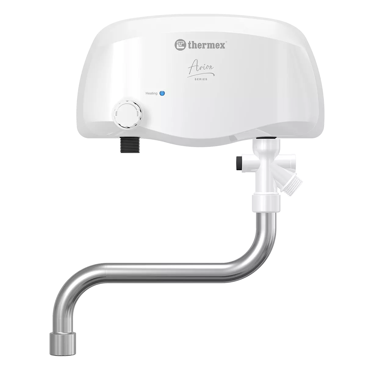 Проточный водонагреватель электрический 3500 Вт THERMEX Arion 3500 combi, кран+душ