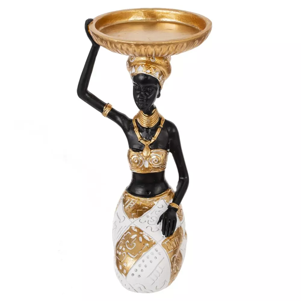 Фигурка декоративная &quot;Африканка&quot;, L11 W11,5 H19,5 см