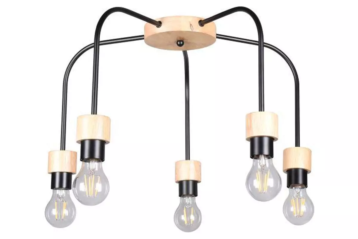 Люстра потолочная 5хЕ27 De City 680012905