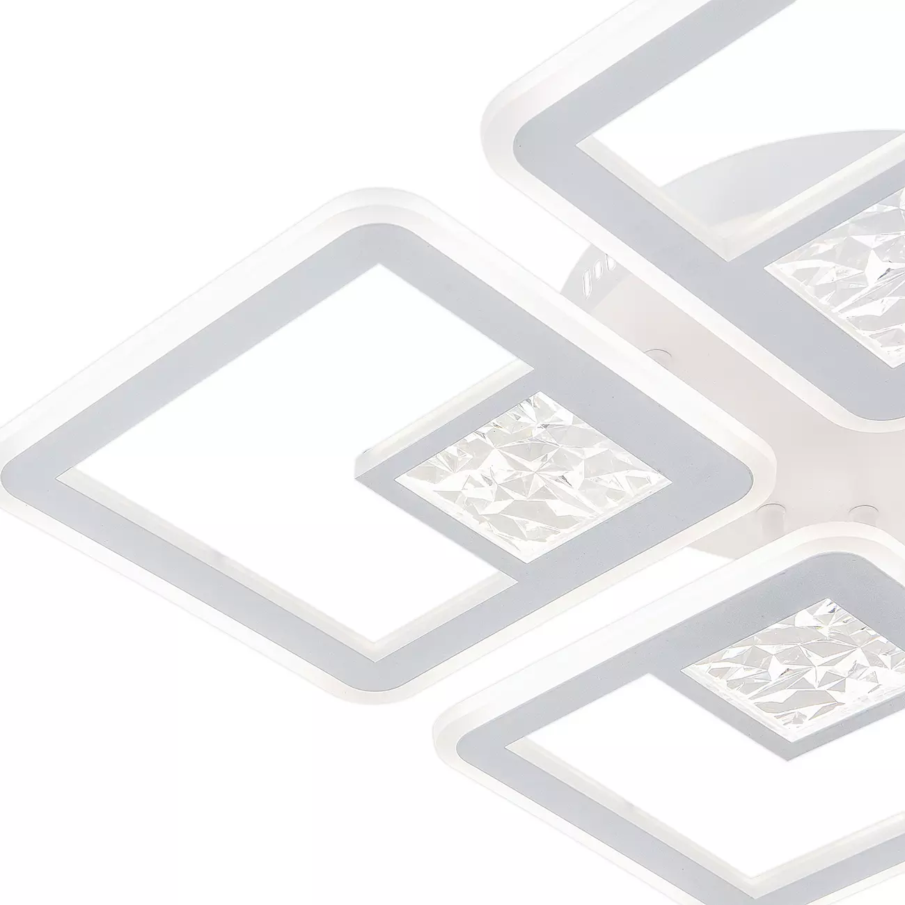 Люстра светодиодная 120Вт 3000-6000К пульт белый Escada 10277/4