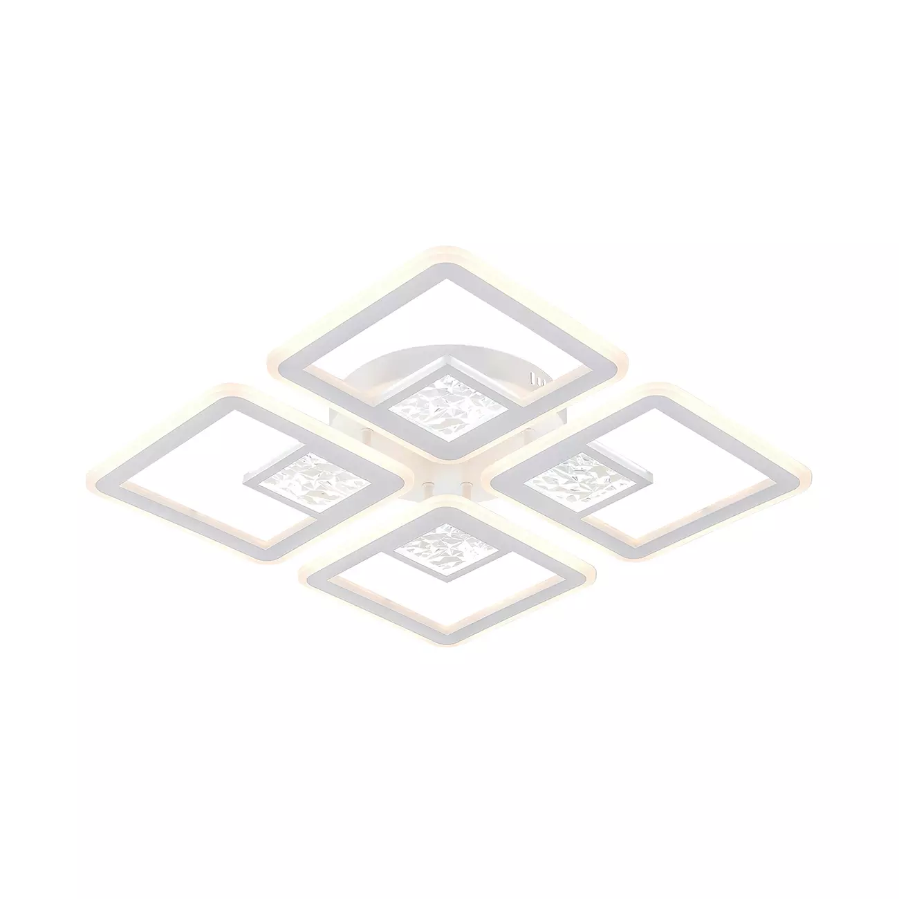 Люстра светодиодная 120Вт 3000-6000К пульт белый Escada 10277/4