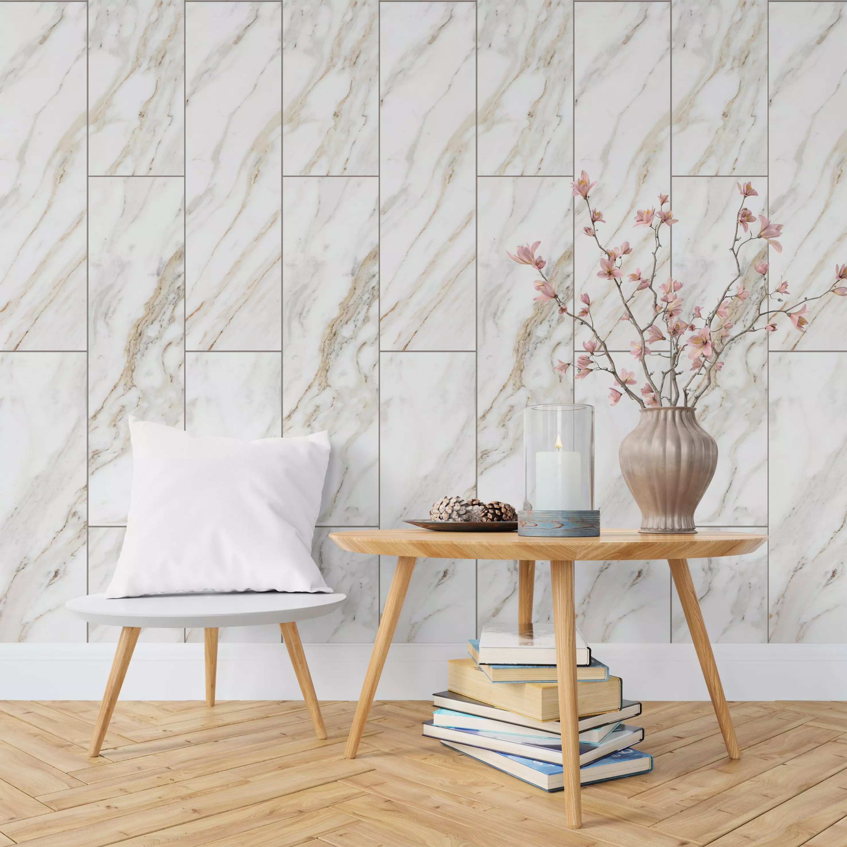 Панель ПВХ Moonlight Marble Motion 2700х250х8 мм