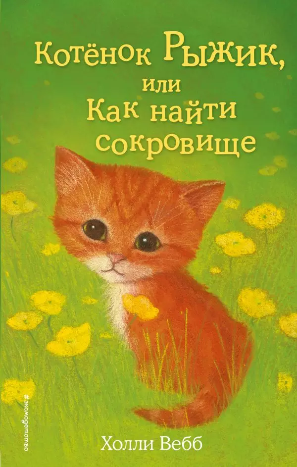 Книга Котёнок Рыжик, или Как найти сокровище выпуск 13. Вебб Х. 6+