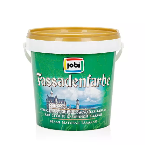 Фасадная краска Jobi Fassadenfarbe -20С 10 л зима