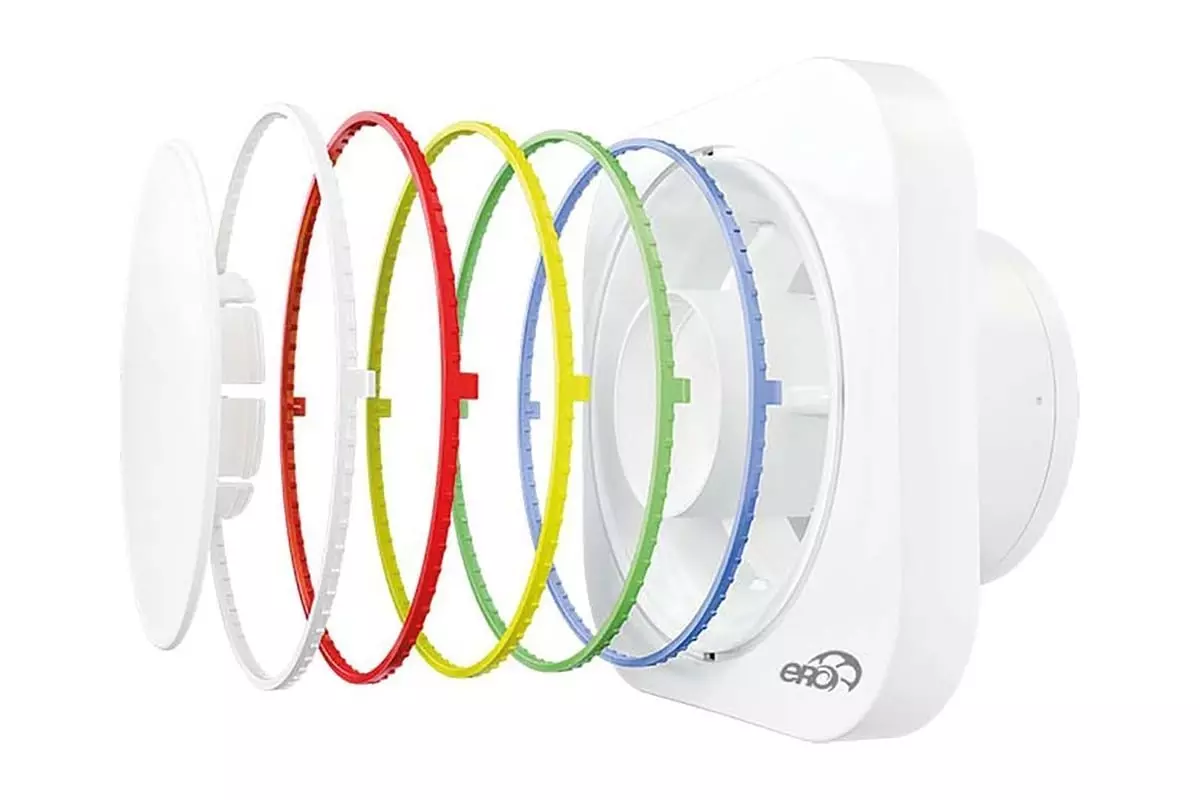 Вентилятор вытяжной накладной D-100 ERA DISC 4С обратный клапан (V=72m3/h)