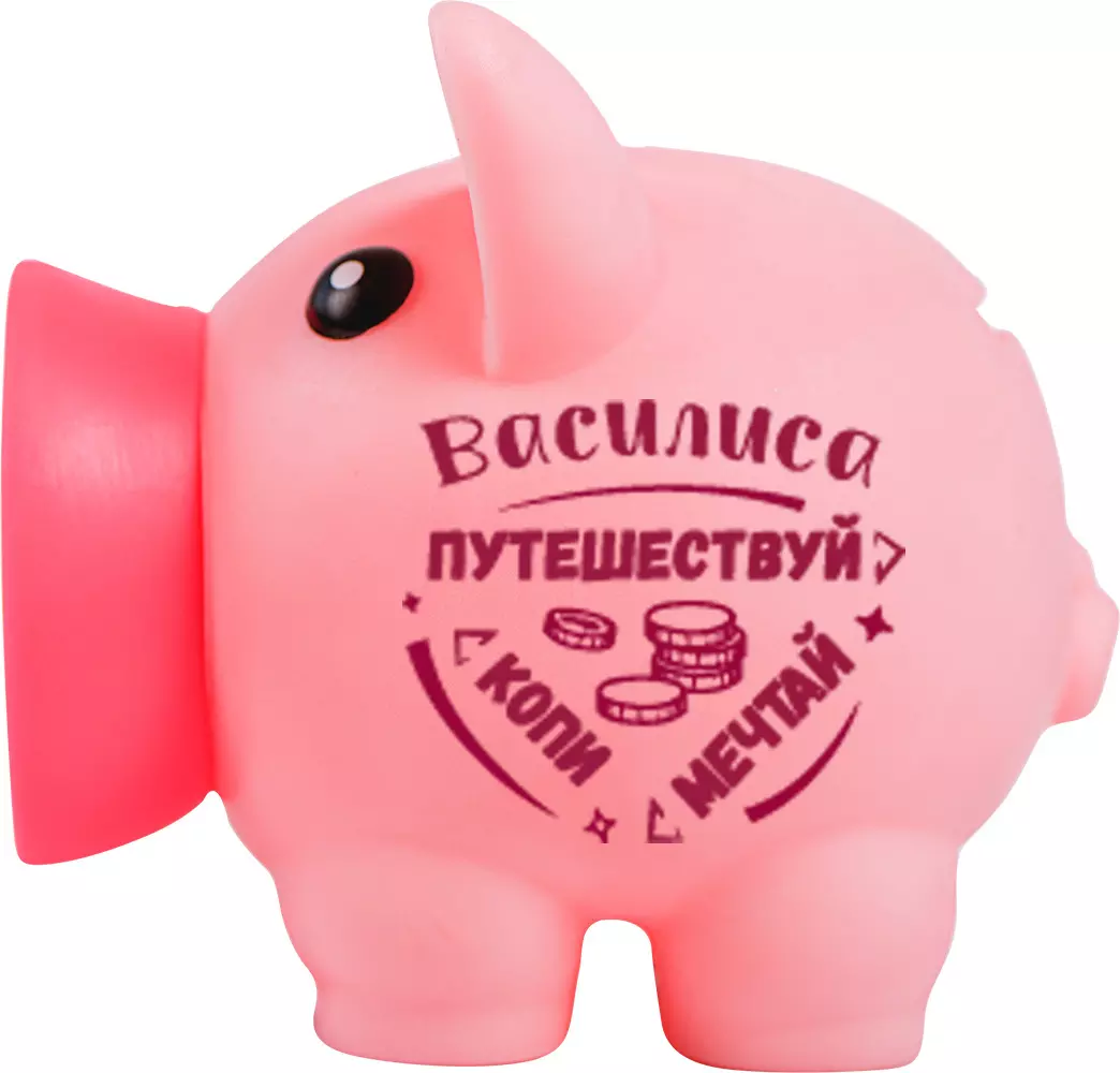 Копилка Хрюля ВАСИЛИСА