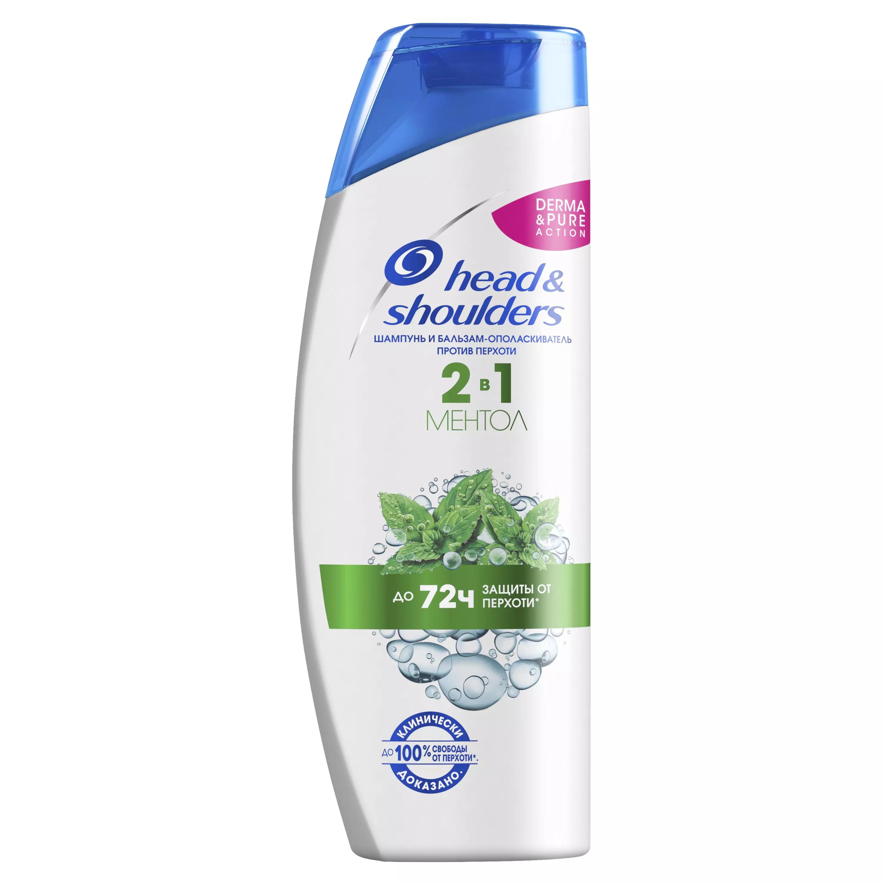 Шампунь Head & Shoulders 2в1 Ментол освежающий 400мл