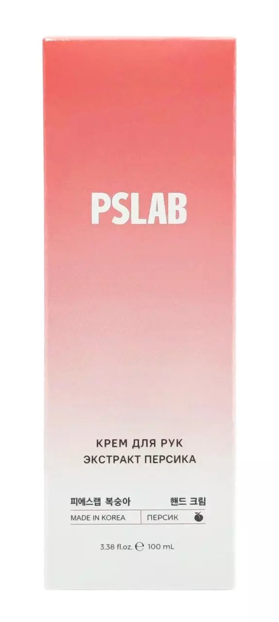 Крем для рук PSLAB увлажняющий с экстрактом персика 100 мл