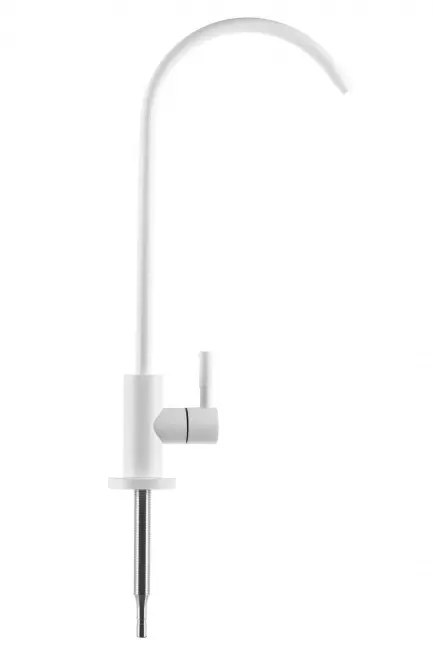 Кран для фильтра питьевой воды, белый Гейзер FlowMaster Colour 25757