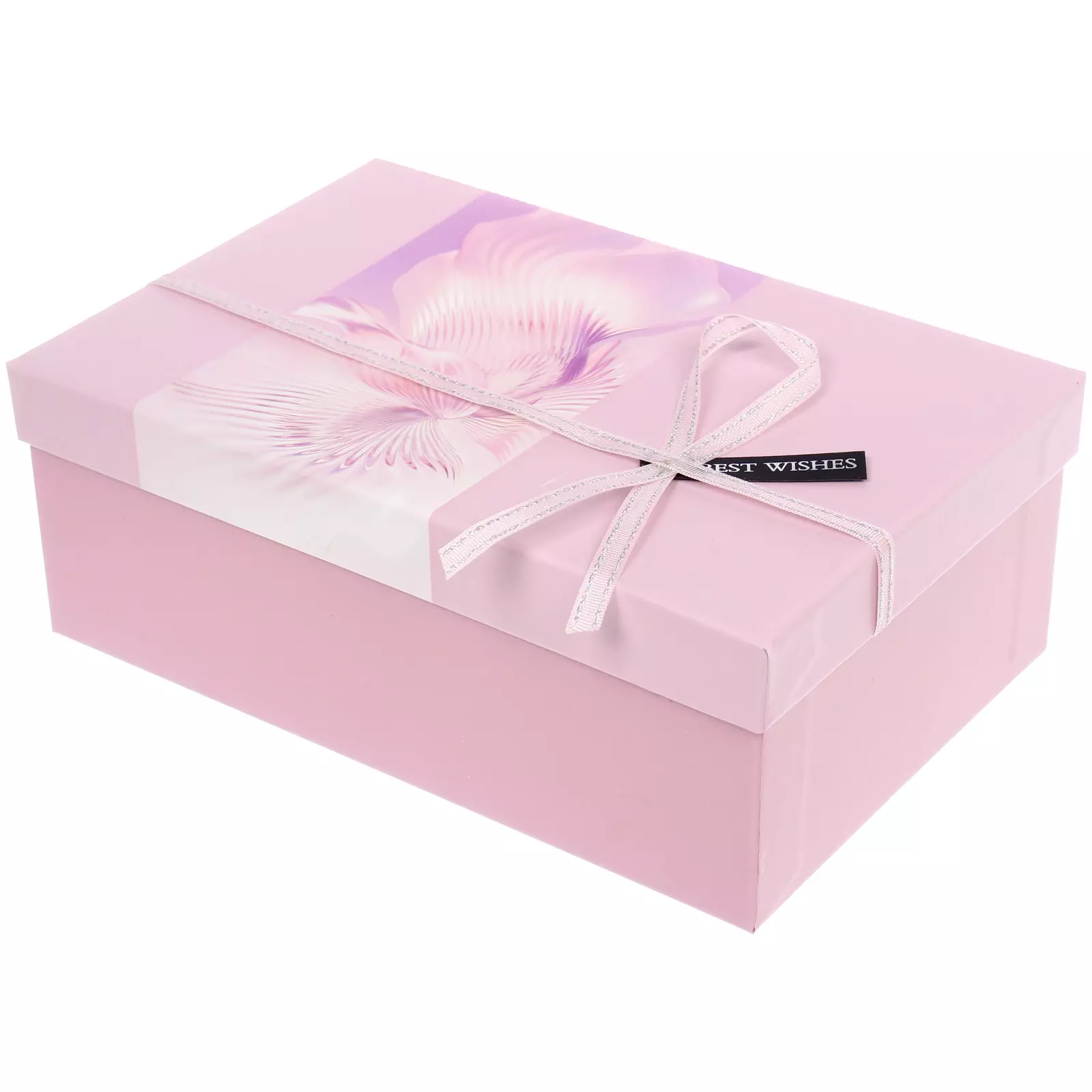 Подарочная коробка Навсегда 21х14х8 см розовый 549-837