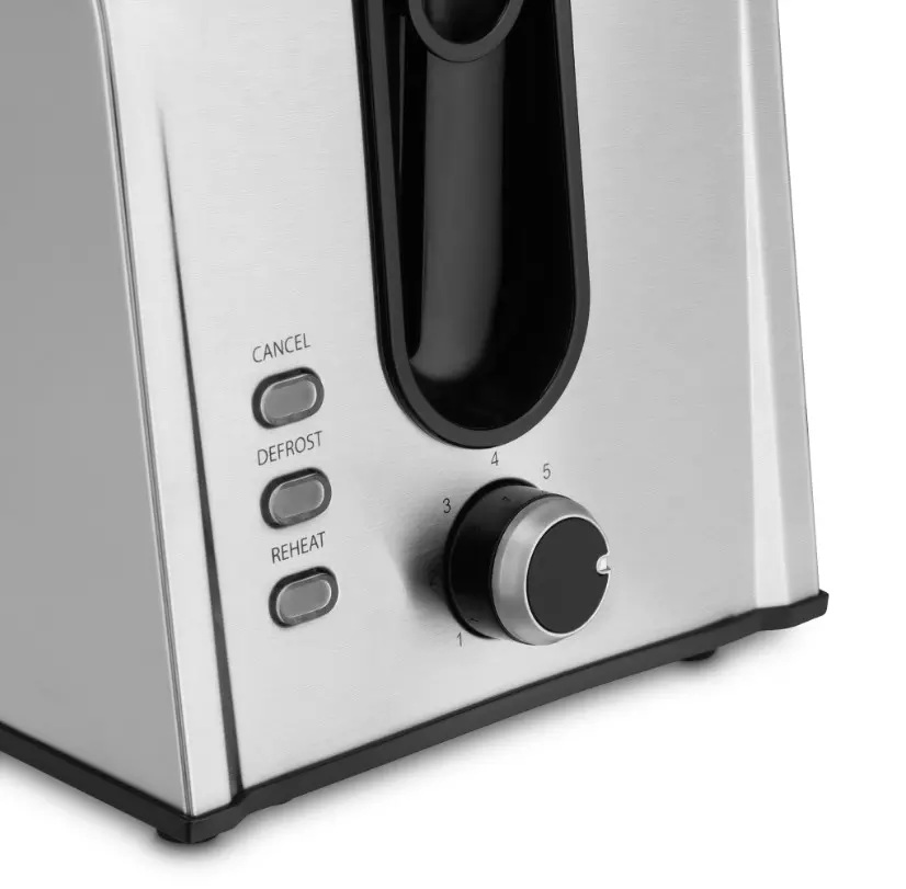Тостер Vitek 800Вт стальной VT-1570