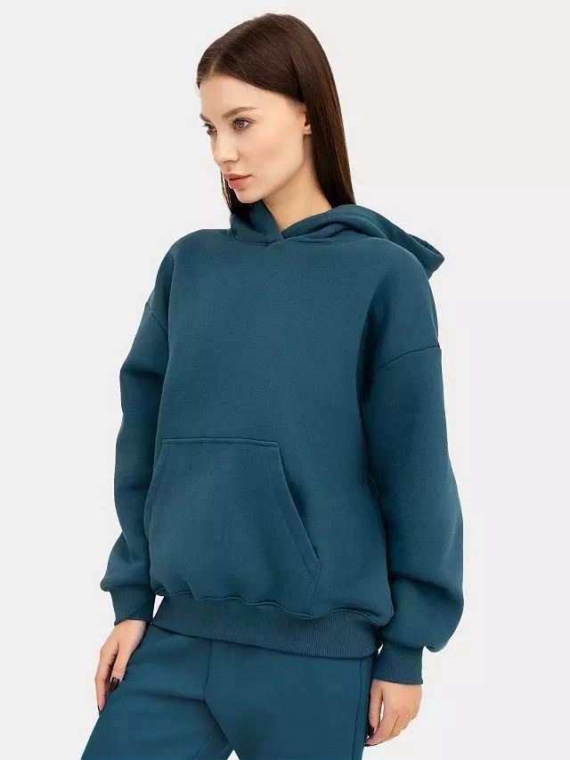 Худи женское Mark Formelle 302775-1 турмалин, р-р 164/170-100-106 (50 / XL)