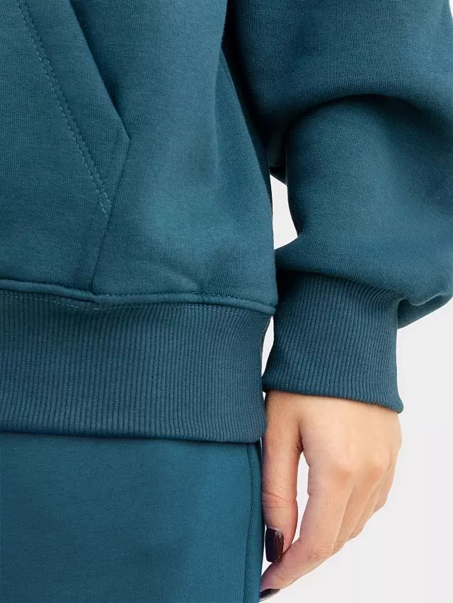 Худи женское Mark Formelle 302775-1 турмалин, р-р 164/170-100-106 (50 / XL)