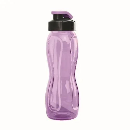 ###Бутылочка для воды 550 мл ТЗ WOWBOTTLES, шнурок в комплекте, фиолетовый КК0471