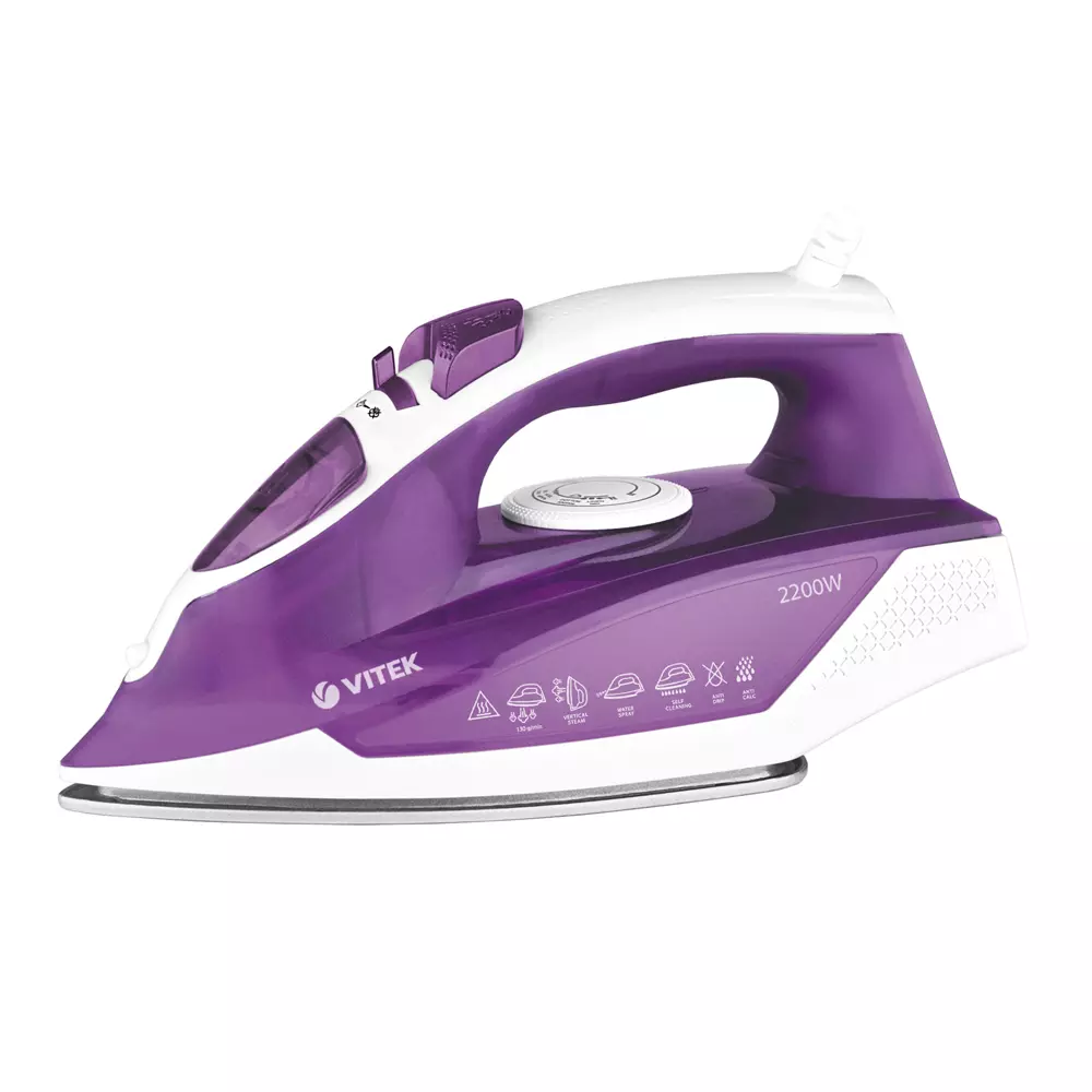 Утюг Vitek 2200Вт керамическое покрытие пар 130 г/мин VT-8308