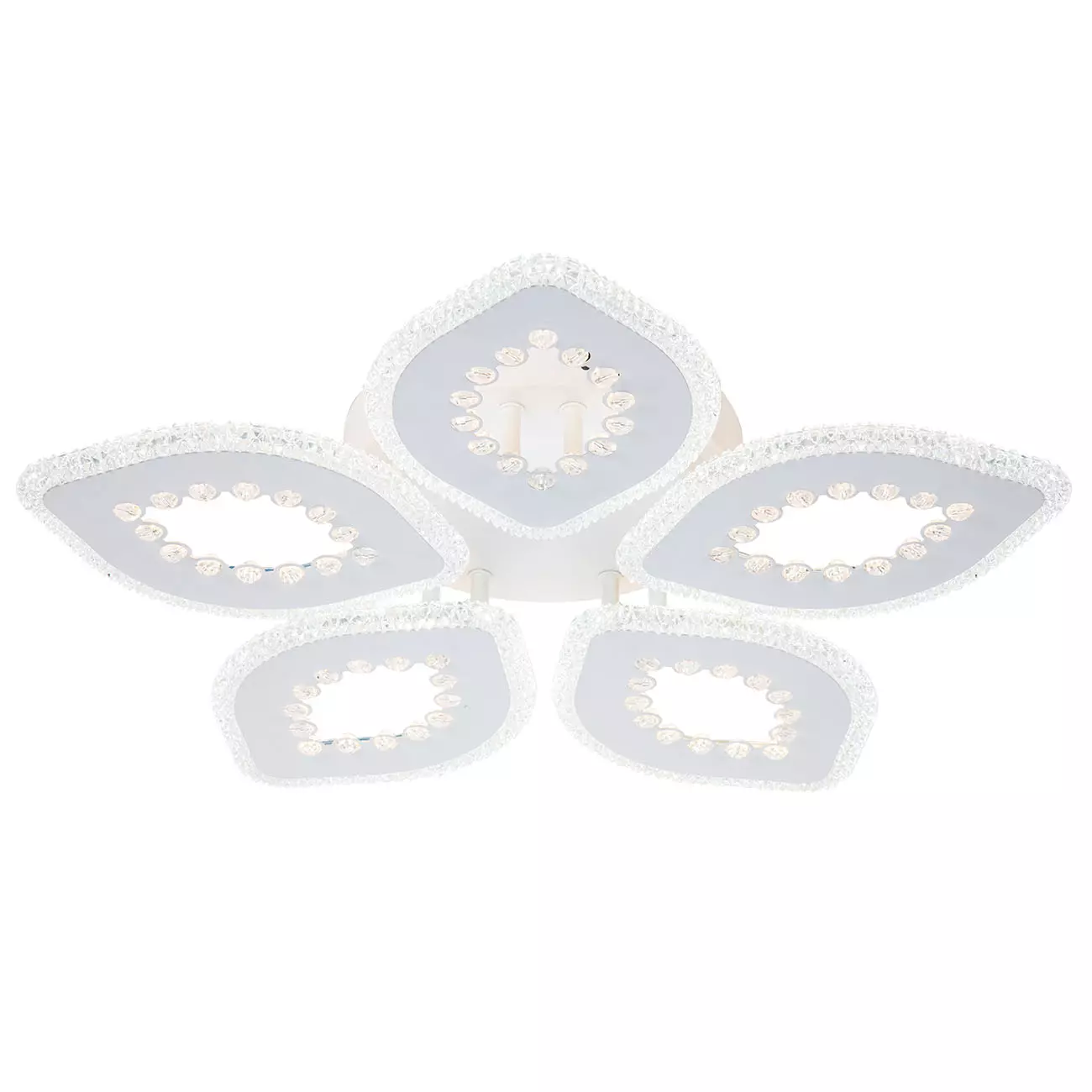 Люстра светодиодная 90Вт 3300К-6500К пульт белый Escada 10271/5LED