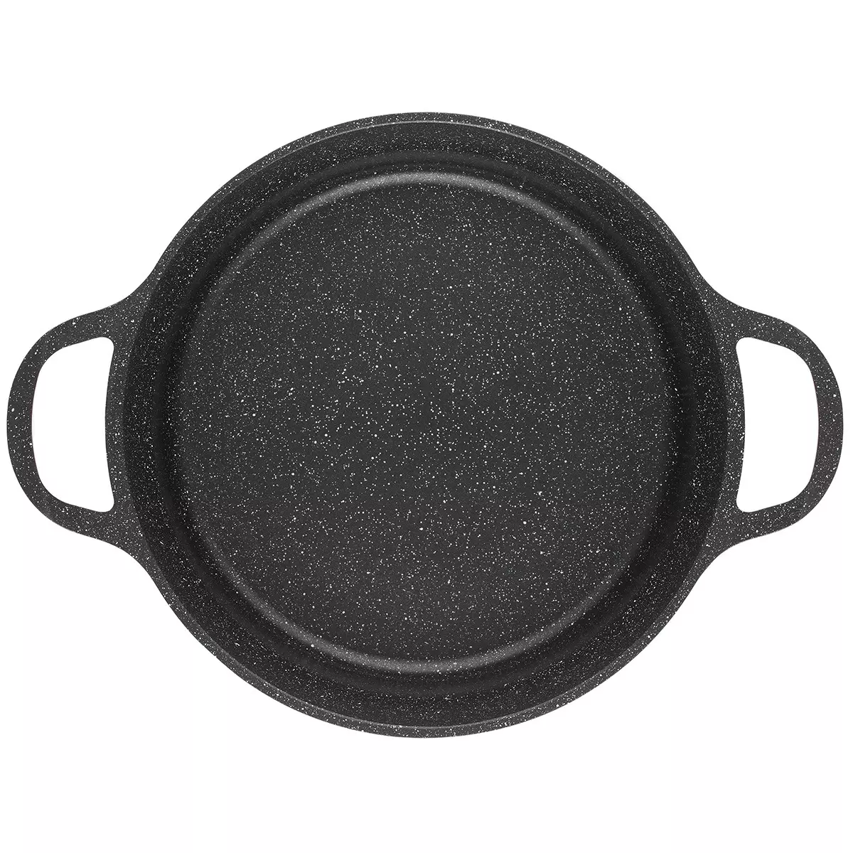 Сотейник 28x9,5 см 4,8л, литой алюминий , индукция, с крышкой &quot;AZUL BLACK&quot; 51920 GIPFEL