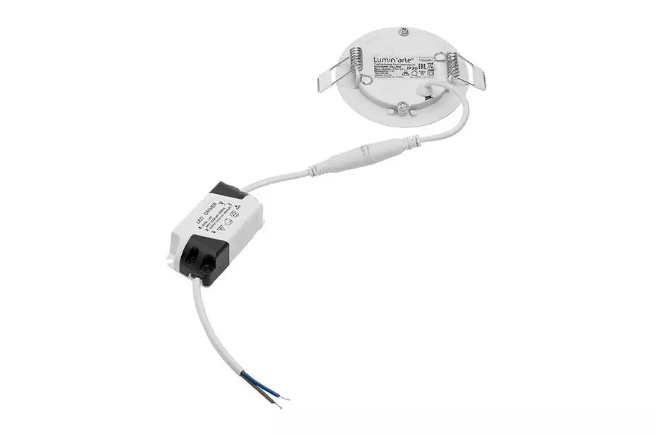 Светильник встраиваемый светодиодный 5Вт 4000К круг Lumin'arte DLUSWH-DLL5W