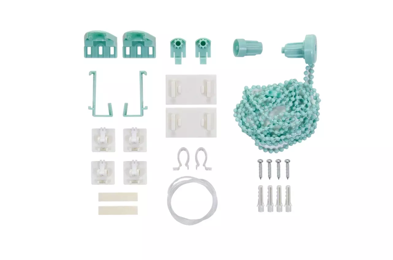 Рулонная штора mj 200 (196)*160 см светло-зеленый Магеллан