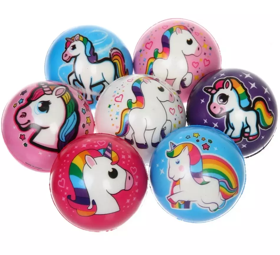 Мяч детский 7,6 см Единорог Yako Toys 550-0349