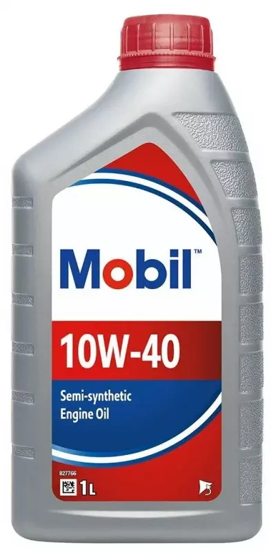 Масло моторное MOBIL 10W-40, 1 л, полусинтетическое