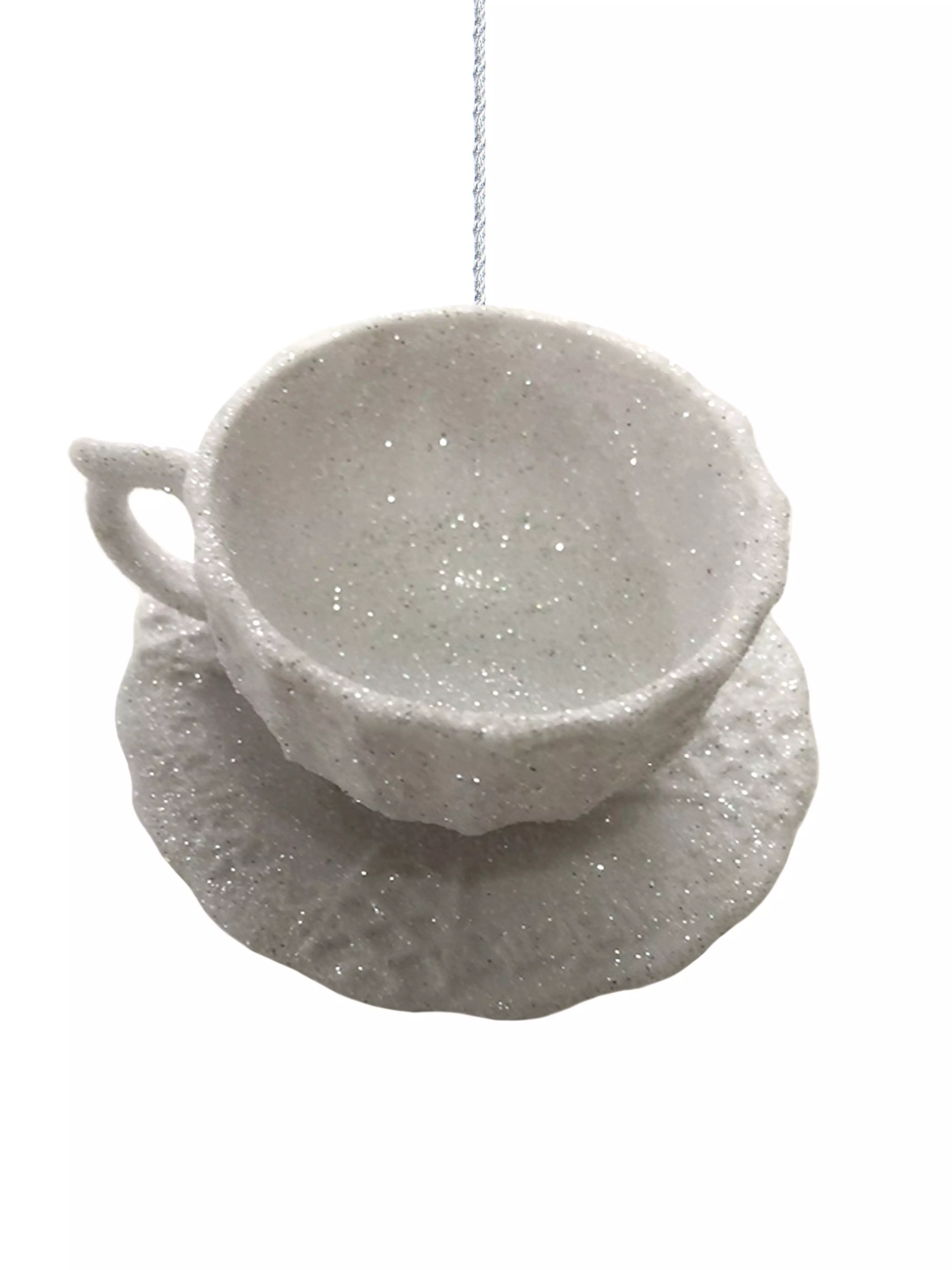 Новогоднее подвесное украшение (полистирол) / 8,5х4,5x8,5см 95384