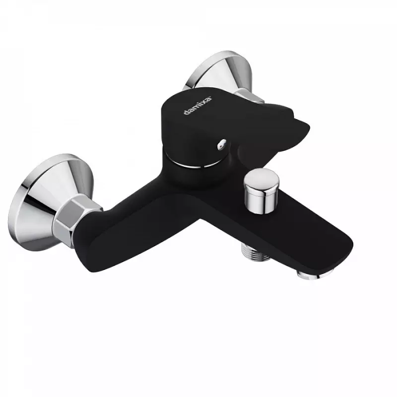 Смеситель для ванны черный RedBlu Origin Bit 771000300