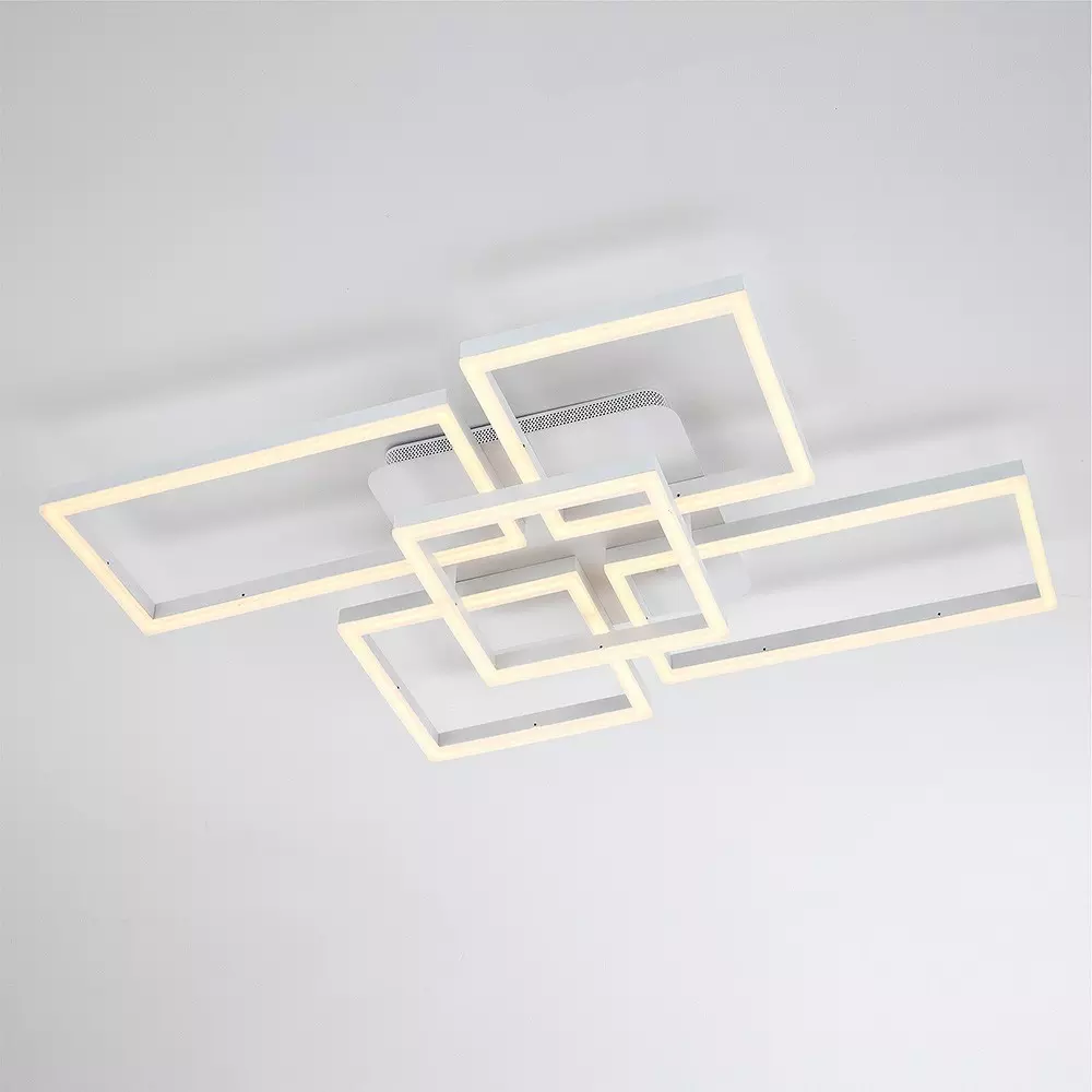 Люстра светодиодная 216Вт белый LED4U L11003-5 WH