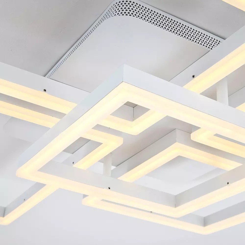 Люстра светодиодная 216Вт белый LED4U L11003-5 WH
