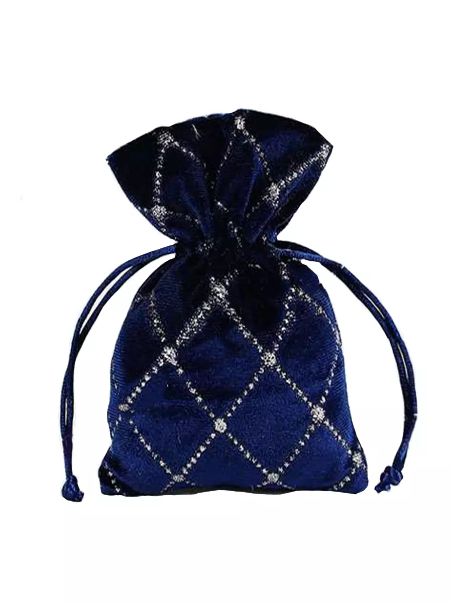 Мешок для подарка с затяжной тесьмой (полиэстер) / 30*40см 92464