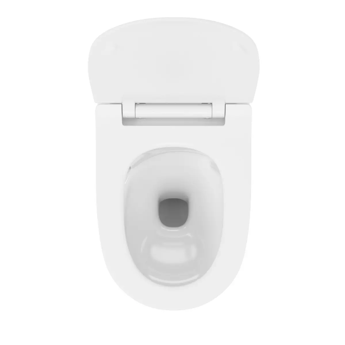 Подвесной унитаз VitrA M50 8302B003-6404 смыв Торнадо (VortexFlush), безободковый с сиденьем микролифт дюропласт белый санитарный фарфор