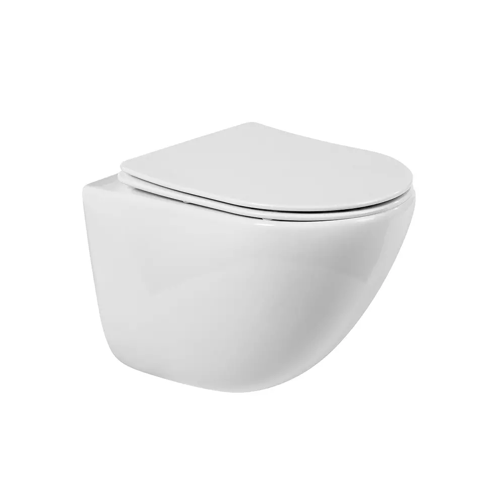 Подвесной унитаз BelBagno AMANDA BB051CHR/SC BB870SC, микролифт