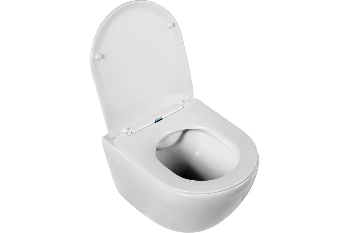 Подвесной унитаз BelBagno AMANDA BB051CHR/SC BB870SC, микролифт